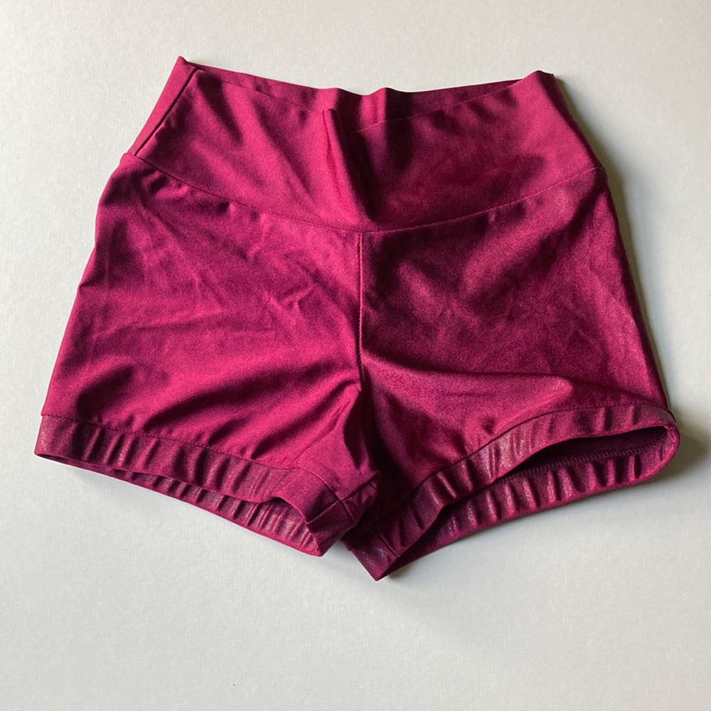 Ingenue Metallic Dance Shorts - Sz: Adult Small